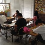 明日は私立高校の入試です。。。